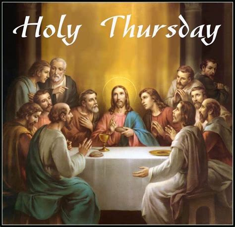 Theological Insights Into Holy Thursday